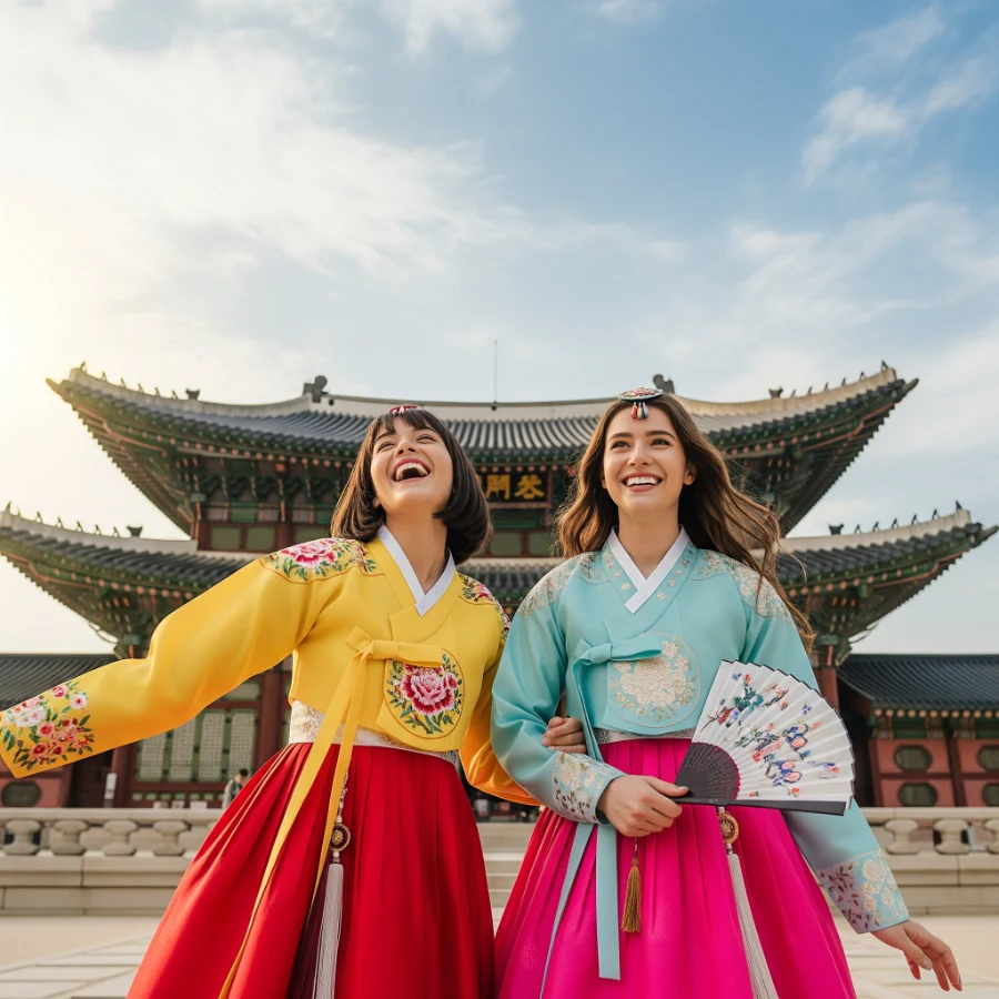 [수정] 한복 경복궁 로그